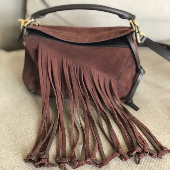 loewe fringe bag